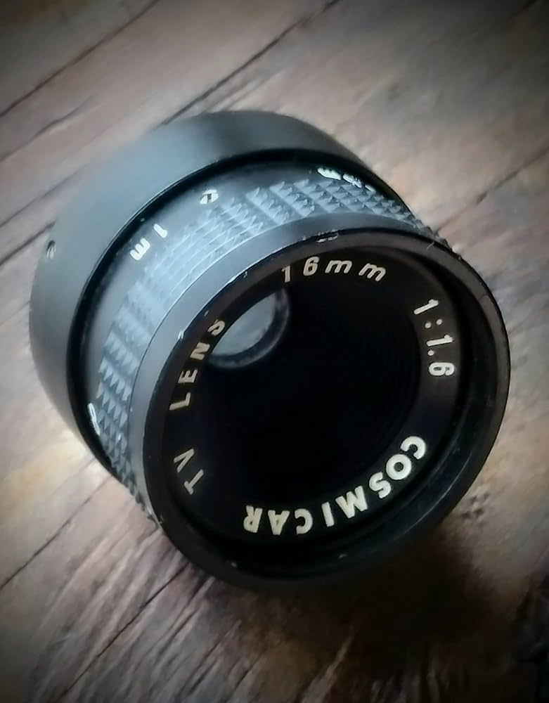 Amazon.com: Vintage Cosmicar TV Lens 16mm 1:1.6 0.25m-16mm